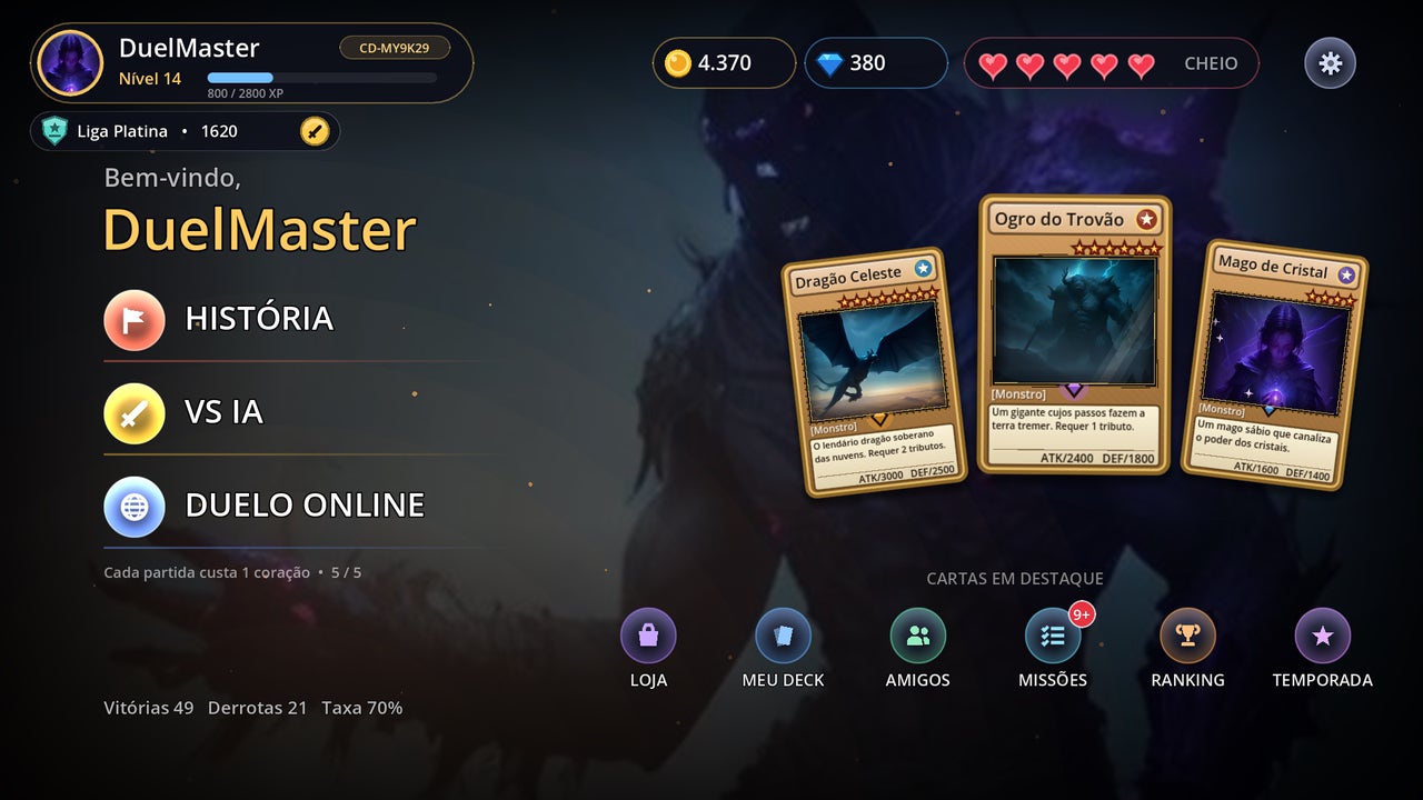 Card Duel: Duelo de Cartas 1