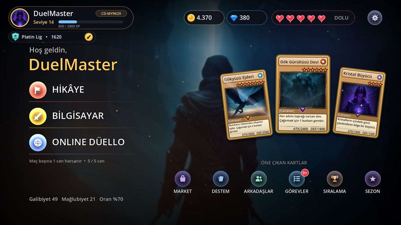 Card Duel: Kart Düellosu 1